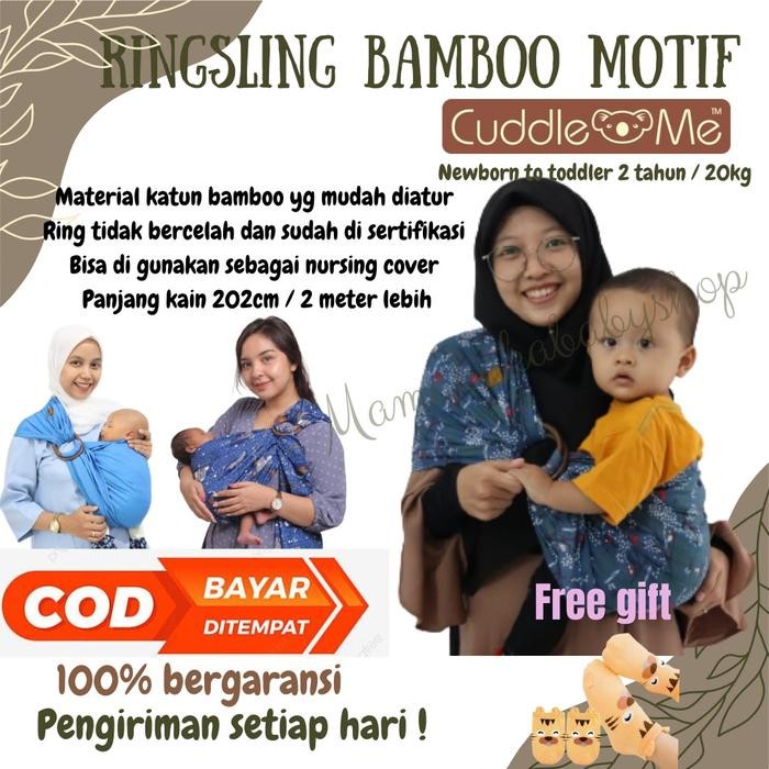 Cuddleme Ringsling bamboo