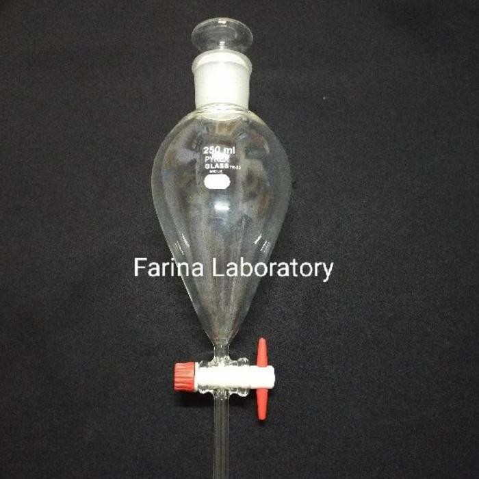 Corong Pisah/Separating Funnel 250Ml Pyrex Class A