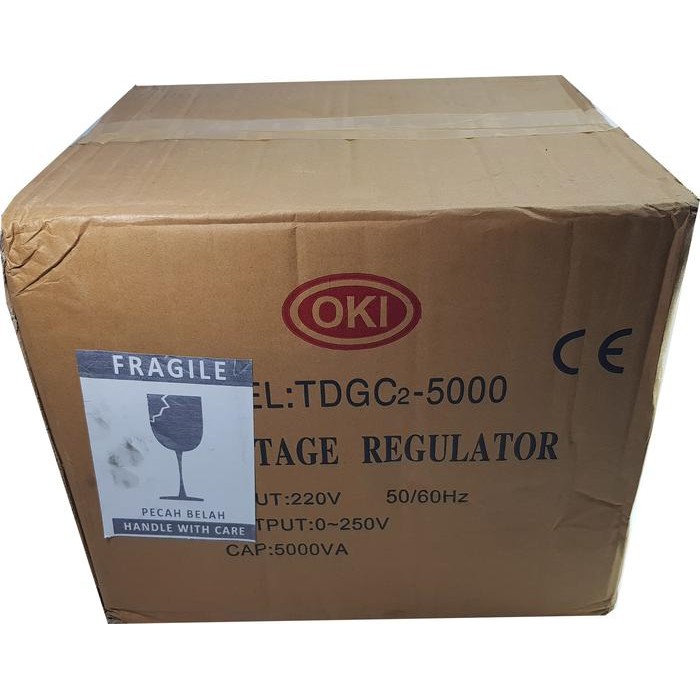 Adjustable Ac Voltage Regulator 5000W ( 0V S/D 250 Volt Ac )