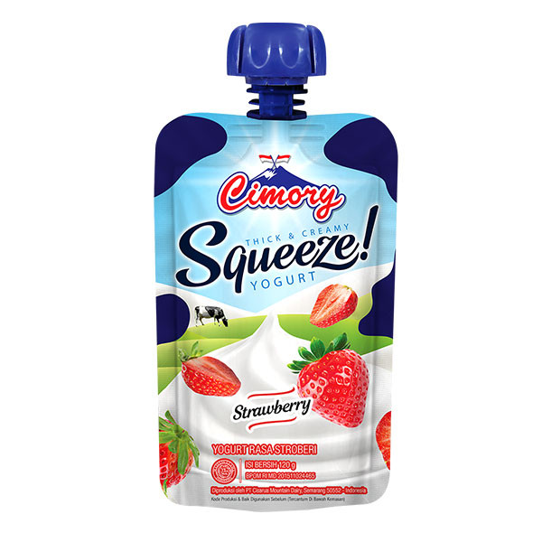 CIMORY YOGURT SQUEEZE STR 120 Ml