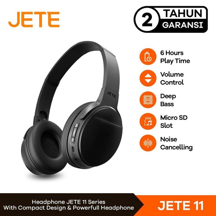 Headphone Headset Bluetooth JETE-11