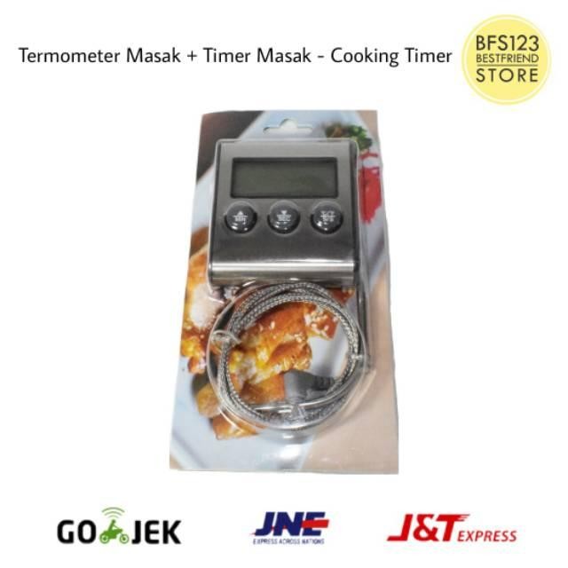 [Expert] Food Thermometer with Timer D24-Termometer Makanan-Timer Masak