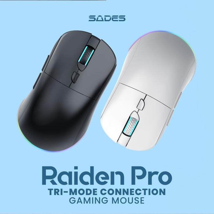 (Expert) SADES RAIDEN PRO TRIPLE MODE WIRELESS Gaming Mouse