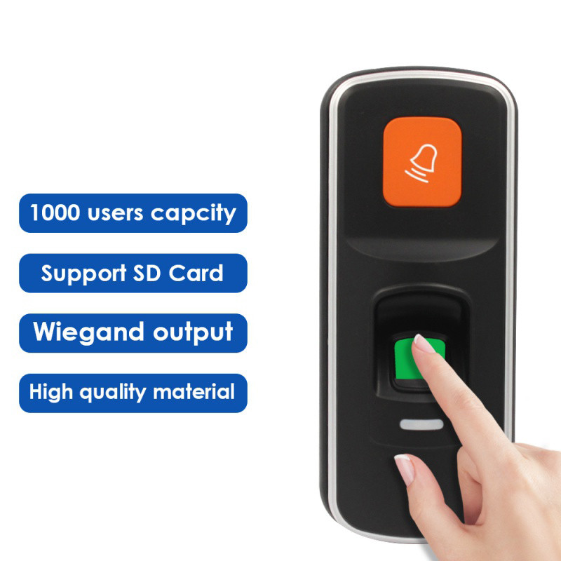 RFID 125KHz Access Control Reader Fingerprint Biometric System
