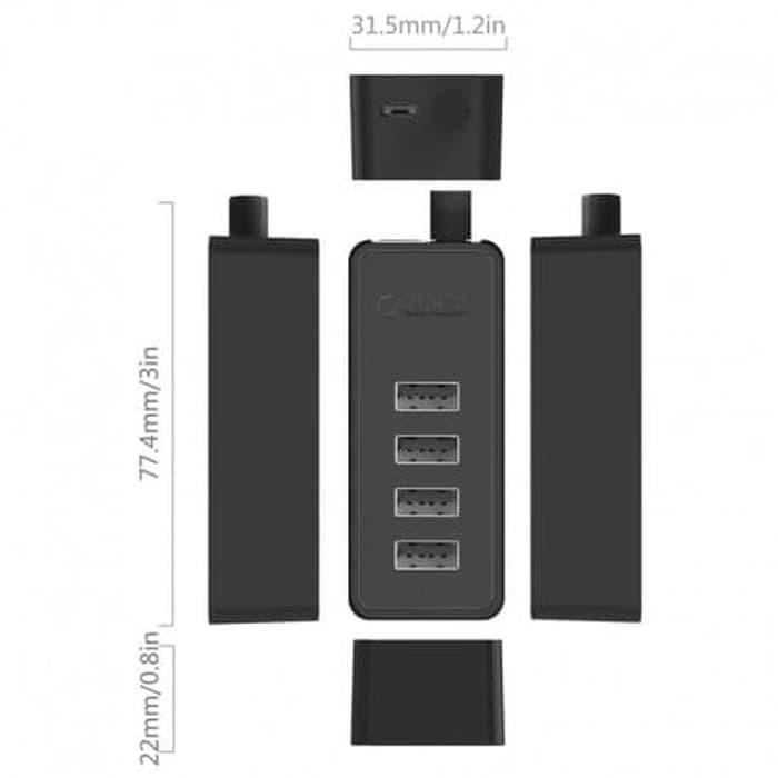 Orico W5P-U2 Usb2.0 Desktop Hub