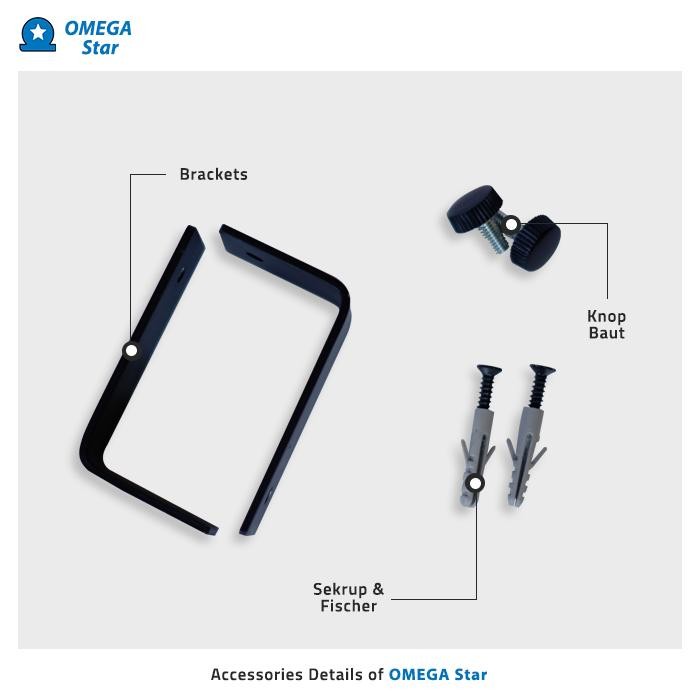 JAM DIGITAL DINDING 7 SEGMENT 4 INCH - OMEGA STAR
