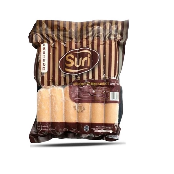 SURI SOSIS BOCKWURST MINI 500 GR
