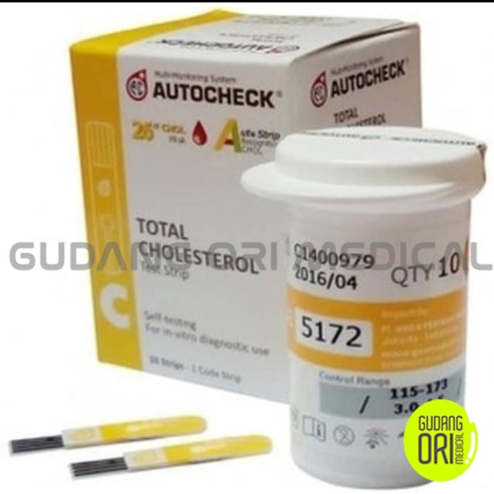 STRIP AUTOCHECK KOLESTEROL / CHOLESTEROL