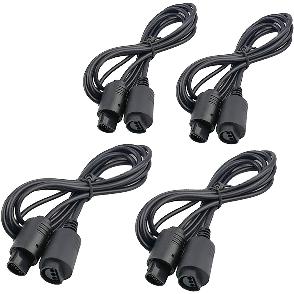 NEW 4 Pack 6Ft N64 Controller Extension Cable Cord for 64 N64 Controller