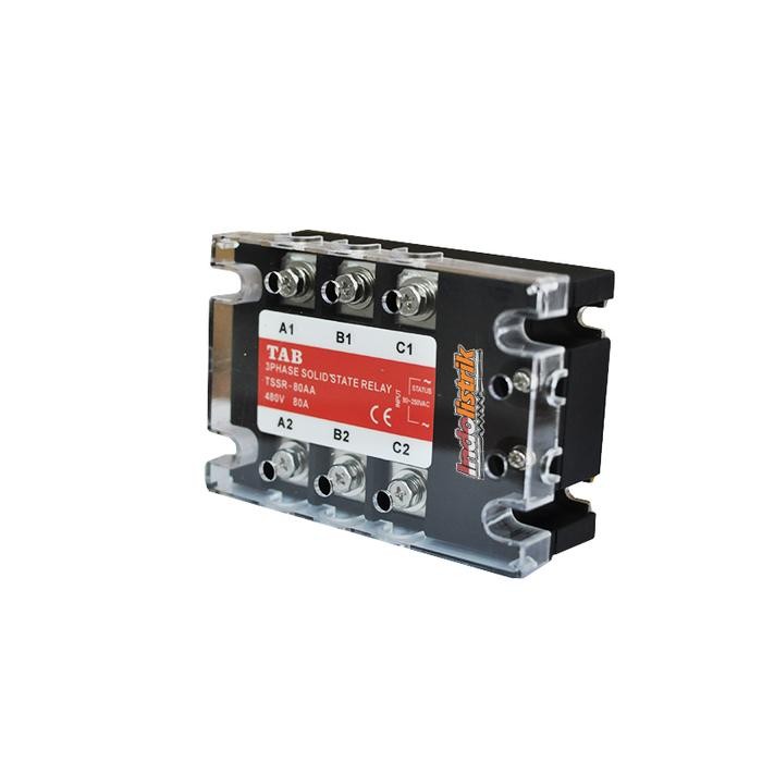 SOLID STATE RELAY 3 PHASE AC-AC TSSR-80AA TAB - SSR80AA - 80AA