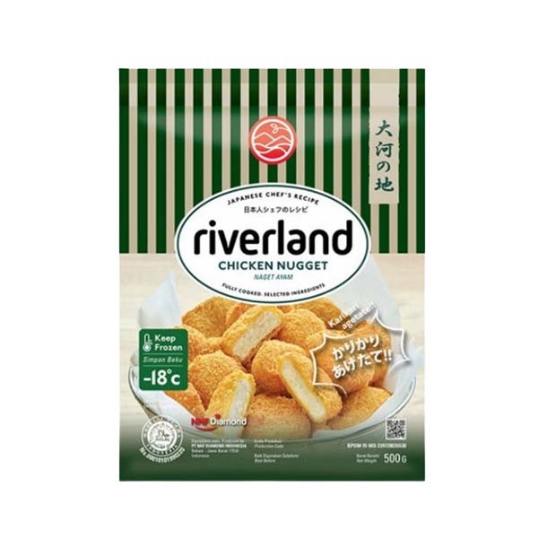 RIVERLAND CHICKEN NUGGET 500 GR