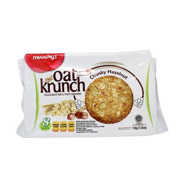 OAT KRUNCH HAZELNUT 208G