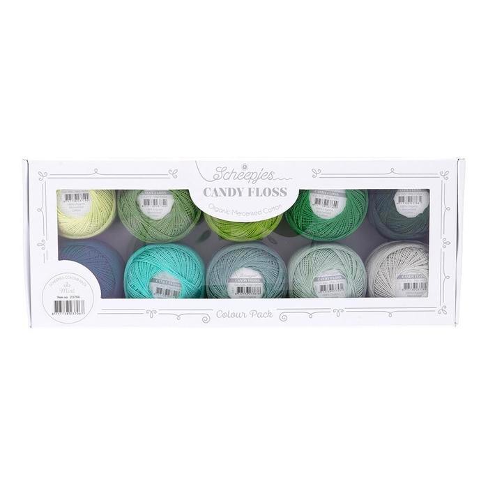 Scheepjes Candy Floss Colour Pack warna Mint