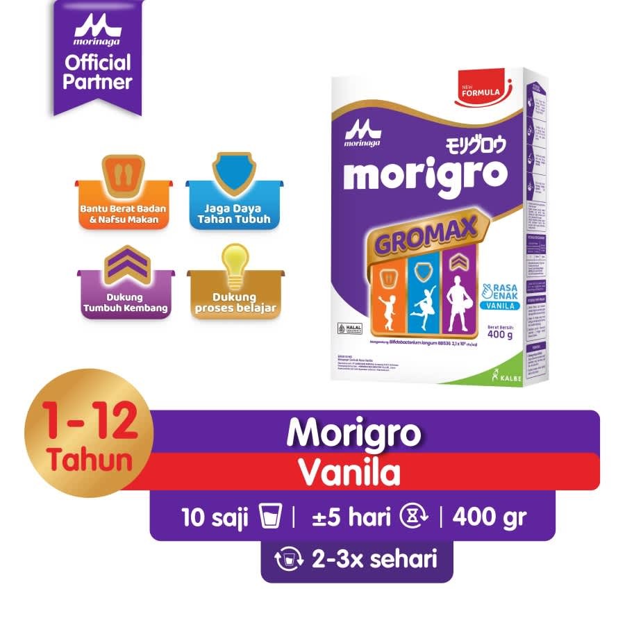 MORIGRO VANILA 400 GR - RAJA SUSU