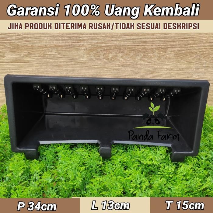 Pot Dinding Argo No 4 - Hitam