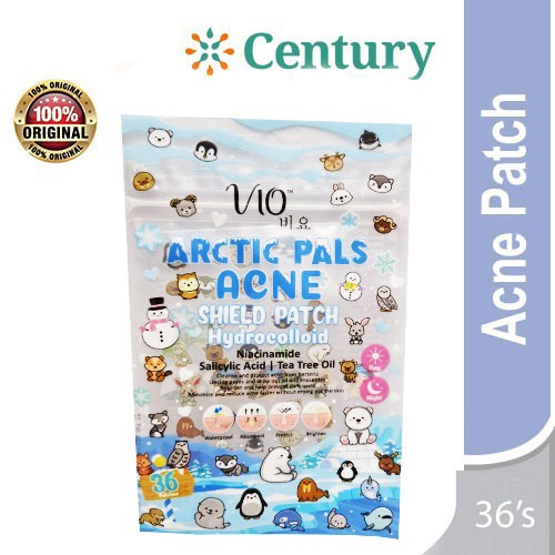 Vio Arctic Pals Acne Shield Patch Hydrocolloid 36's / Acne Patch