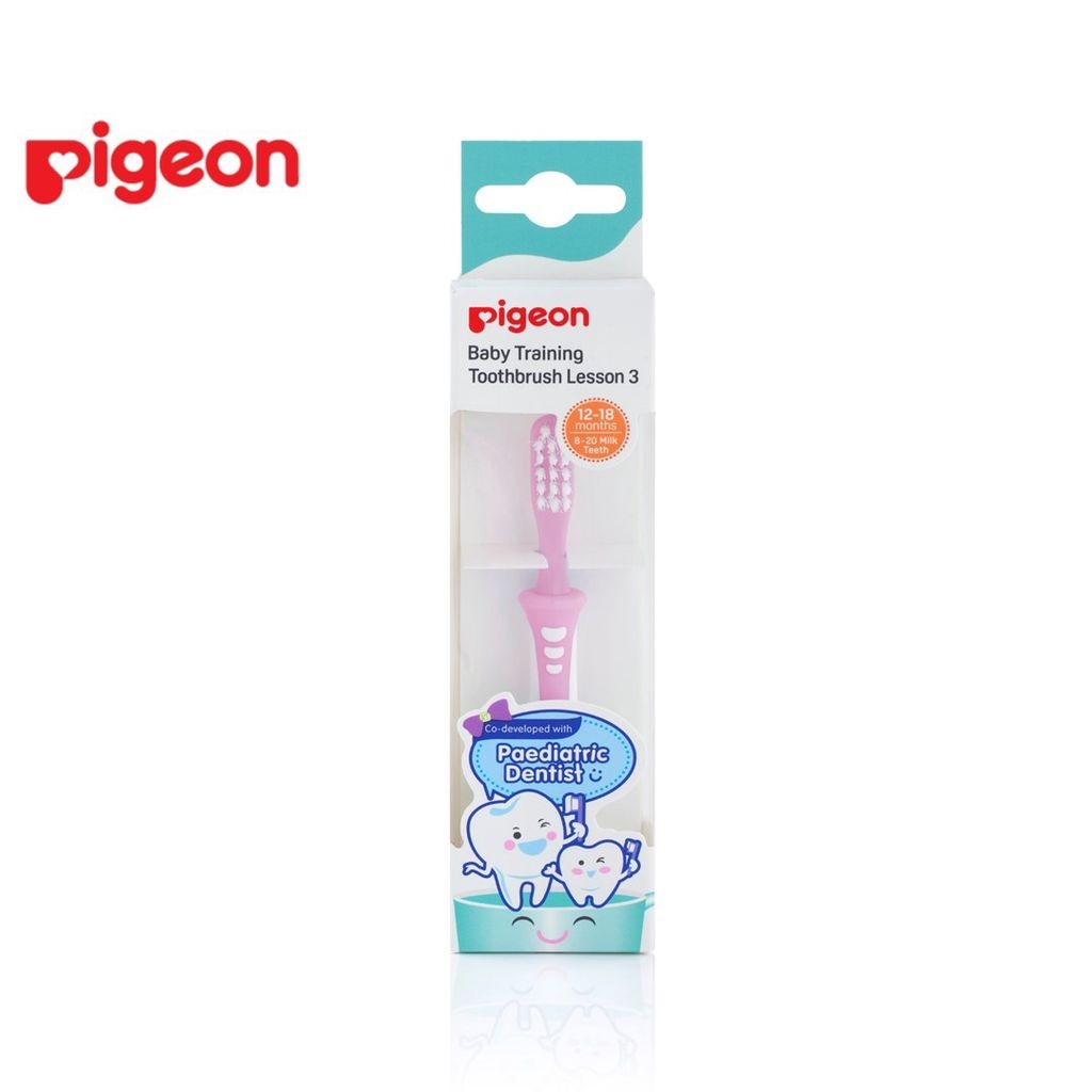 PIGEON TRAINING TOOTHBRUSH LESSON 3 PINK