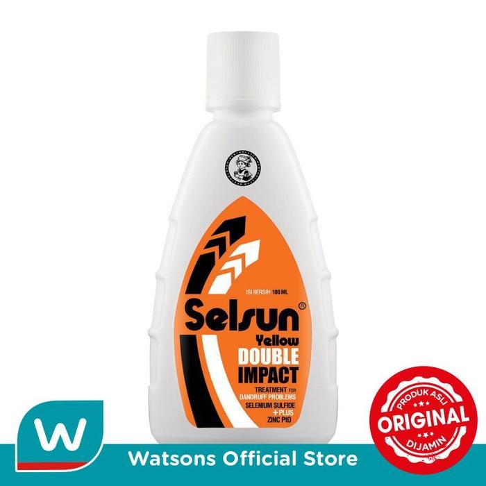 SELSUN YELLOW DOUBLE IMPACT 100ML