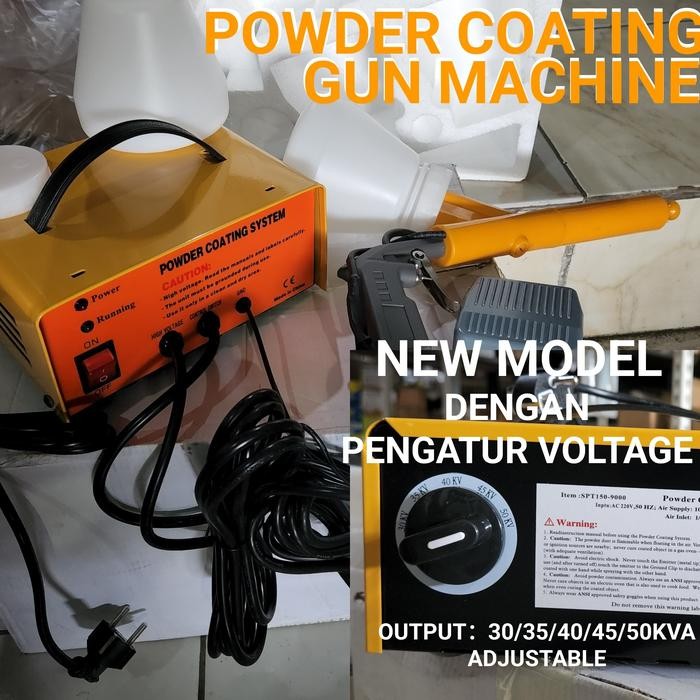 PORTABLE POWDER COATING SPRAY GUN