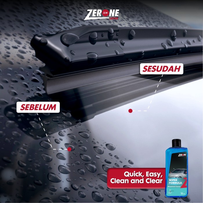 Zerone Cairan Wiper Formula 500 Ml Ready