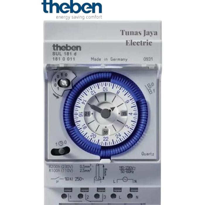 Timer Analog THEBEN SUL 181 D (Time Switch 24h)