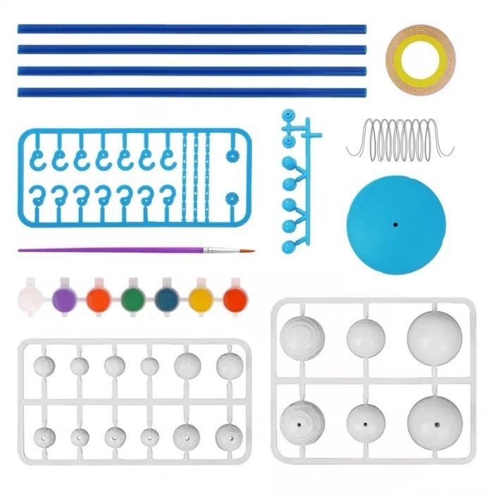 diy project solar system space exploration model making kit gals