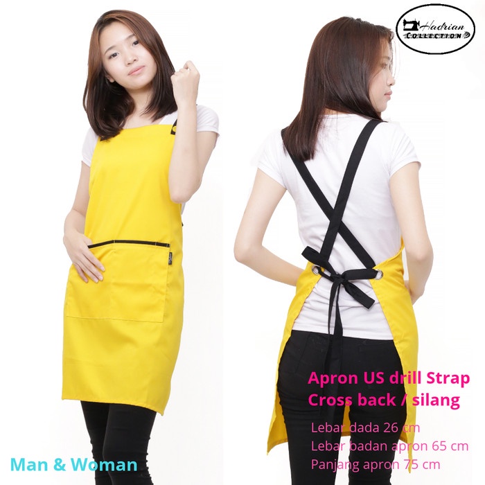celemek apron basic strap x eyelet / mata itik