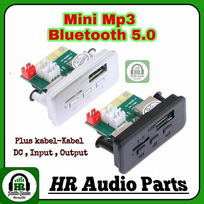 PREMIUM Kit Modul Mp3 Bluetooth 5.0 Dekoder Wireless DC 12v