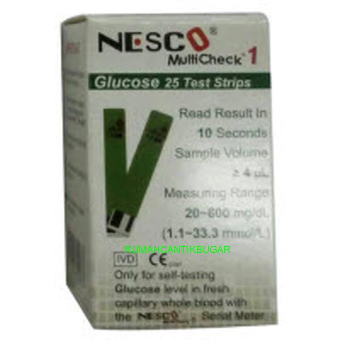 Strip Refill Gula Darah Nesco