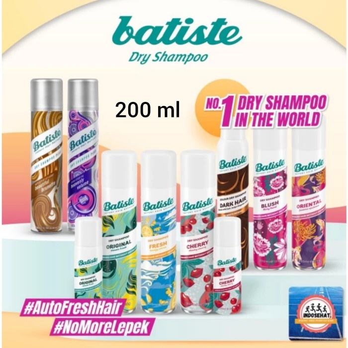 BATISTE DRY SHAMPOO 200 ML