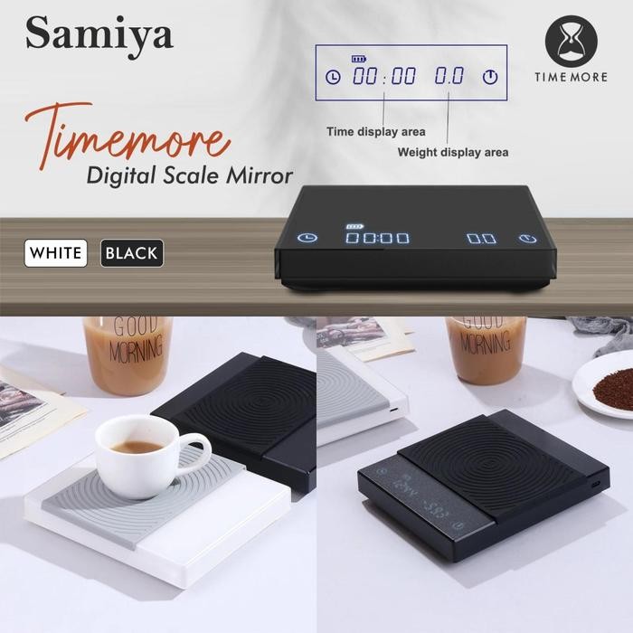 Timemore Basic 2 Scale Auto Brewing Original / Timbangan Kopi Basic2 Digital V60 / Coffee Scale