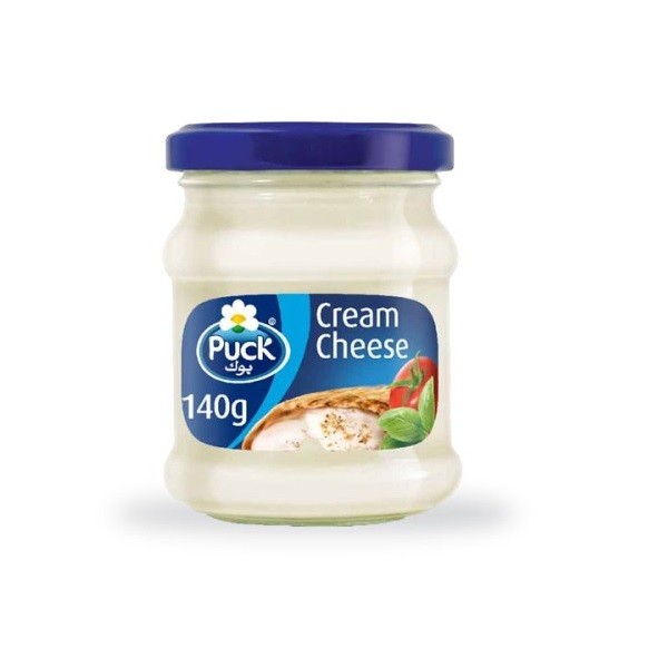 PUCK PROCESSED CHEESE JARS 140G