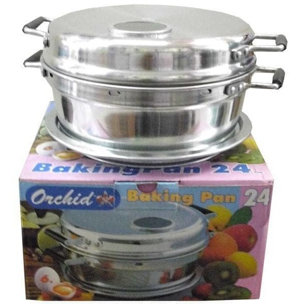 Baking Pan Orchid 24CM 6 Telur