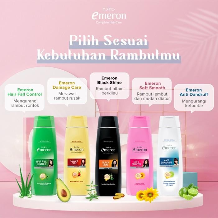 EMERON SHAMPOO SOFT AND SMOOTH 340 ML X 2 PCS