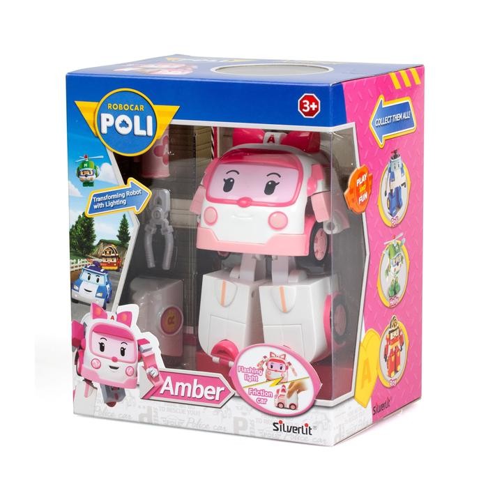 Robocar Poli Transforming Robot With Lighting 83095 Original