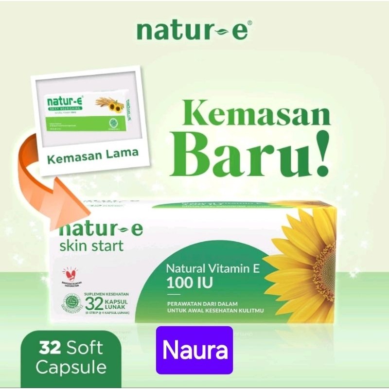 NATUR E VITAMIN E ISI 32 PERBOX