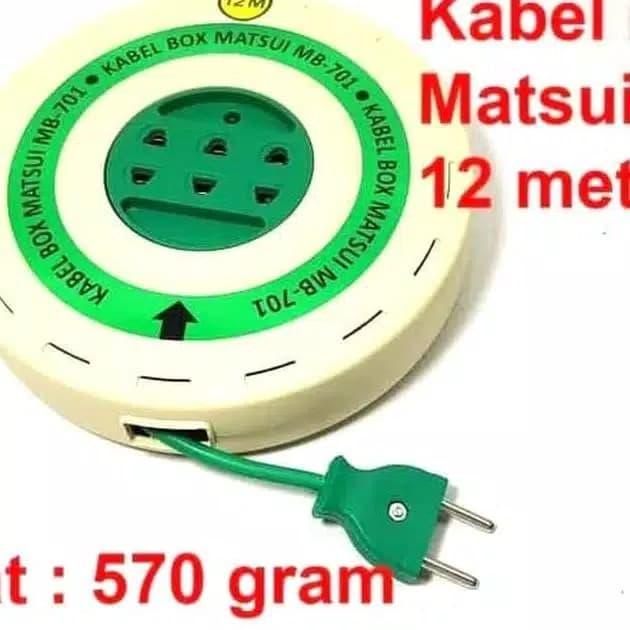 JTTOP" KABEL ROLL 12 METER MATSUI