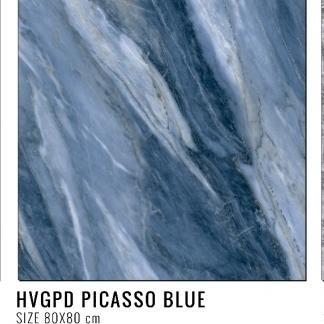 Picasso Blue 80x80 granit