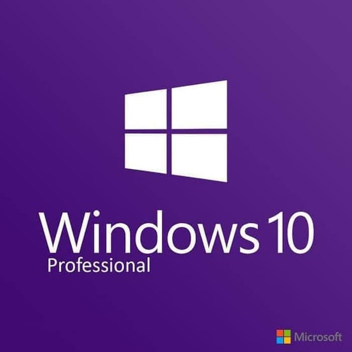 Stok Ready.! Microsoft Windows 10 Pro 64 Bit