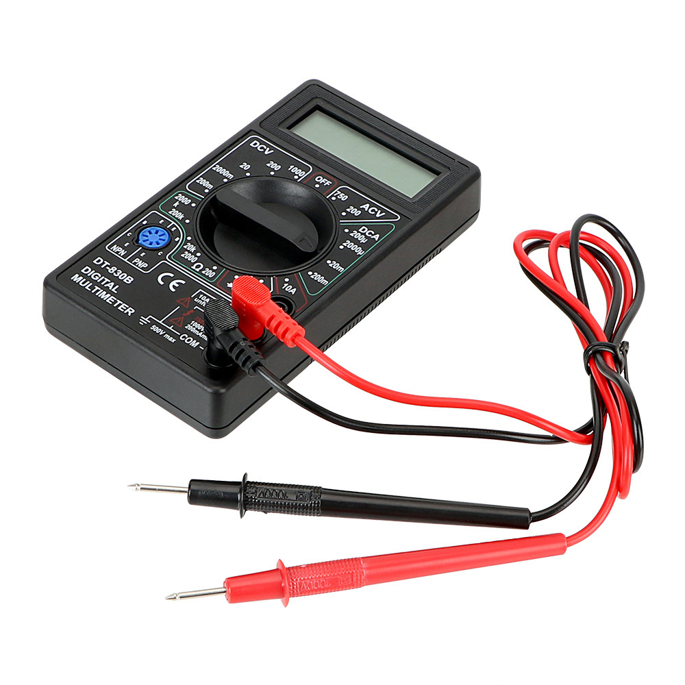 Electrical Instrument Ohmmeter Volt Tester Multimeter Lcd Auto Range Digital Voltmeter Analysis