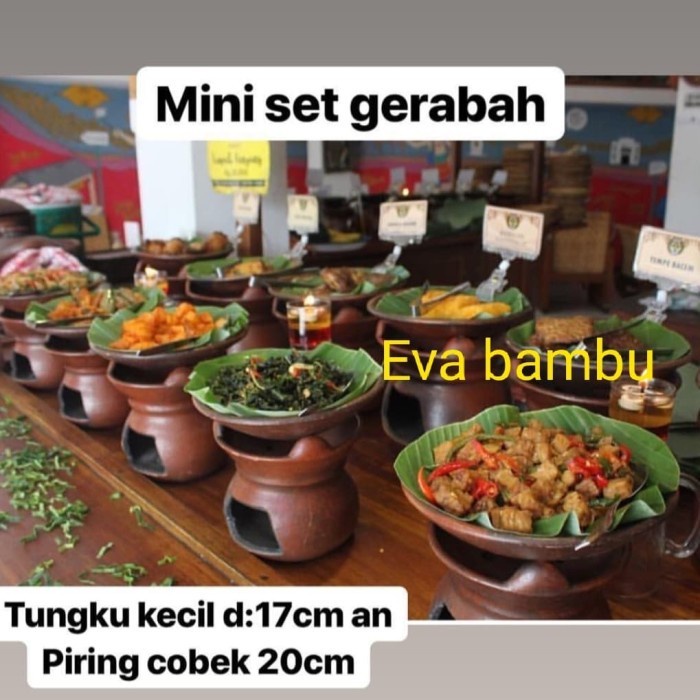 (Best) mini set gerabah prasmanan