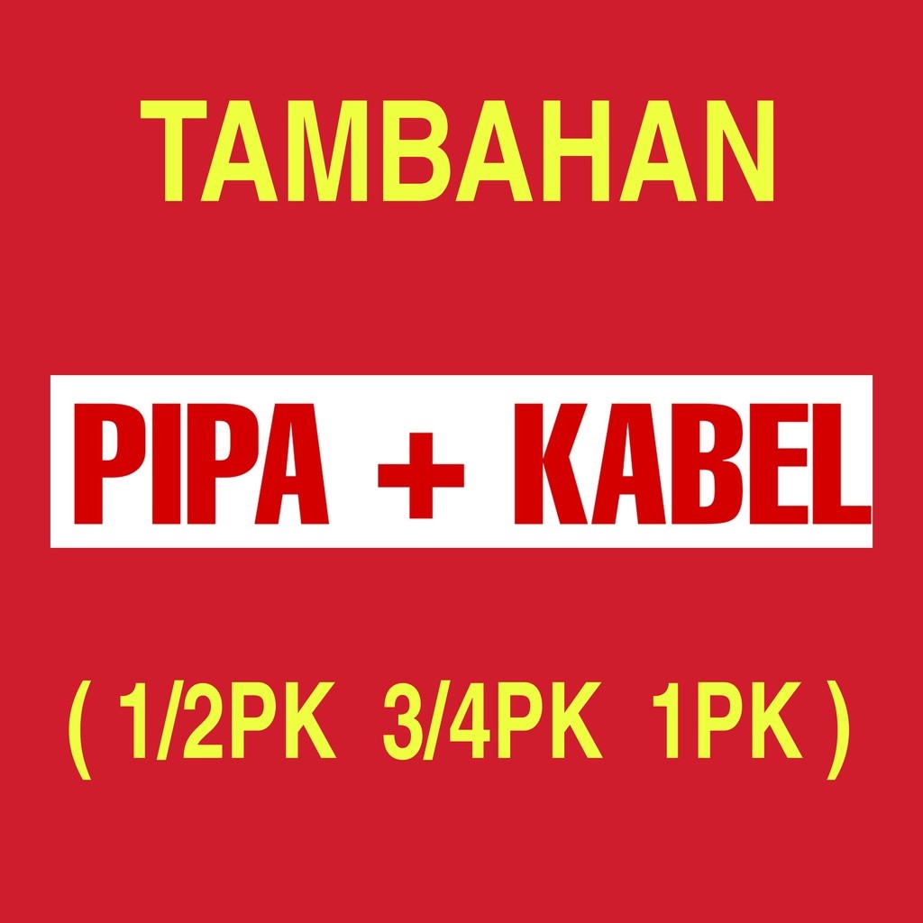 Pipa+Kabel (1/2PK - 1PK)