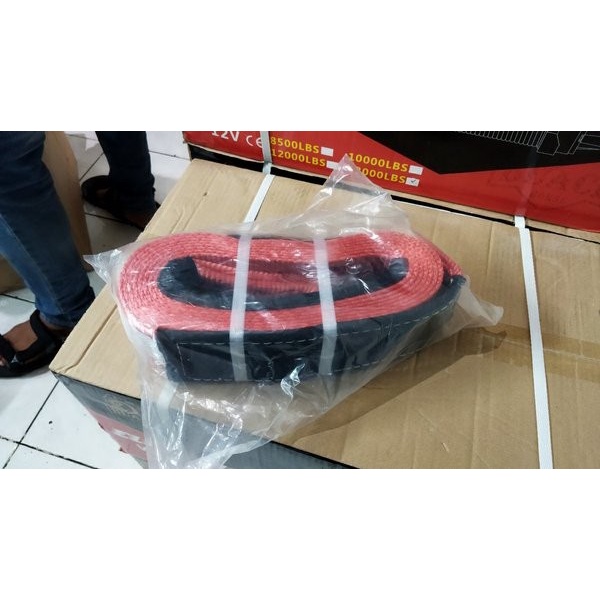 Winch Tree Trunk Protector Tali Strap 6 Meter x 75 mm