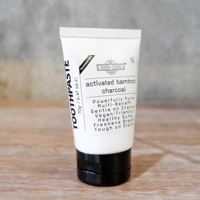 TOOTHPASTE - Whitening Activated Bamboo Charcoal - 70ml