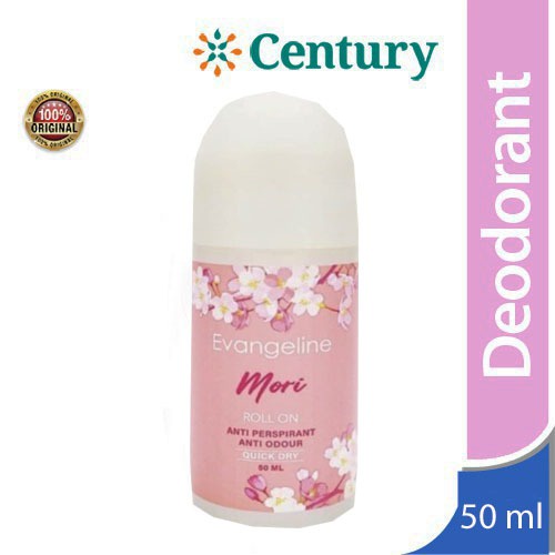 EVANGELINE ROLL ON MORI 50ML / DEODORAN / WANGI