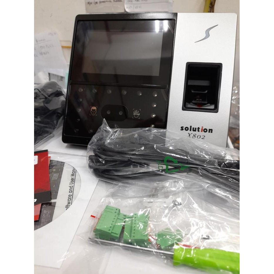 MESIN ABSEN SIDIK JARI DAN FACE SOLUTION X-802