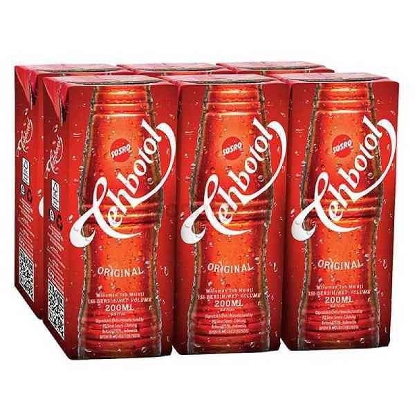 TEH BOTOL KTK 200 ML BD 6