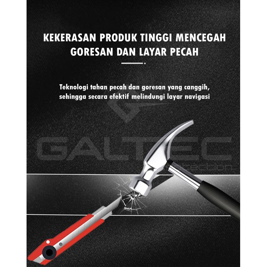 [FULLSET] Galtec Protection Wuling Cloud EV Tempered Glass Screen Protector HEADUNIT + SPEEDOMETER