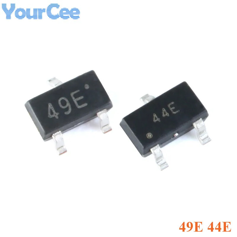 IMPORT 100PCS/5PCS 44E 49E SOT23 SMD HALL EFFECT SENSOR SWITCH SMD HALL ELEMENT SENSOR SWITCH
