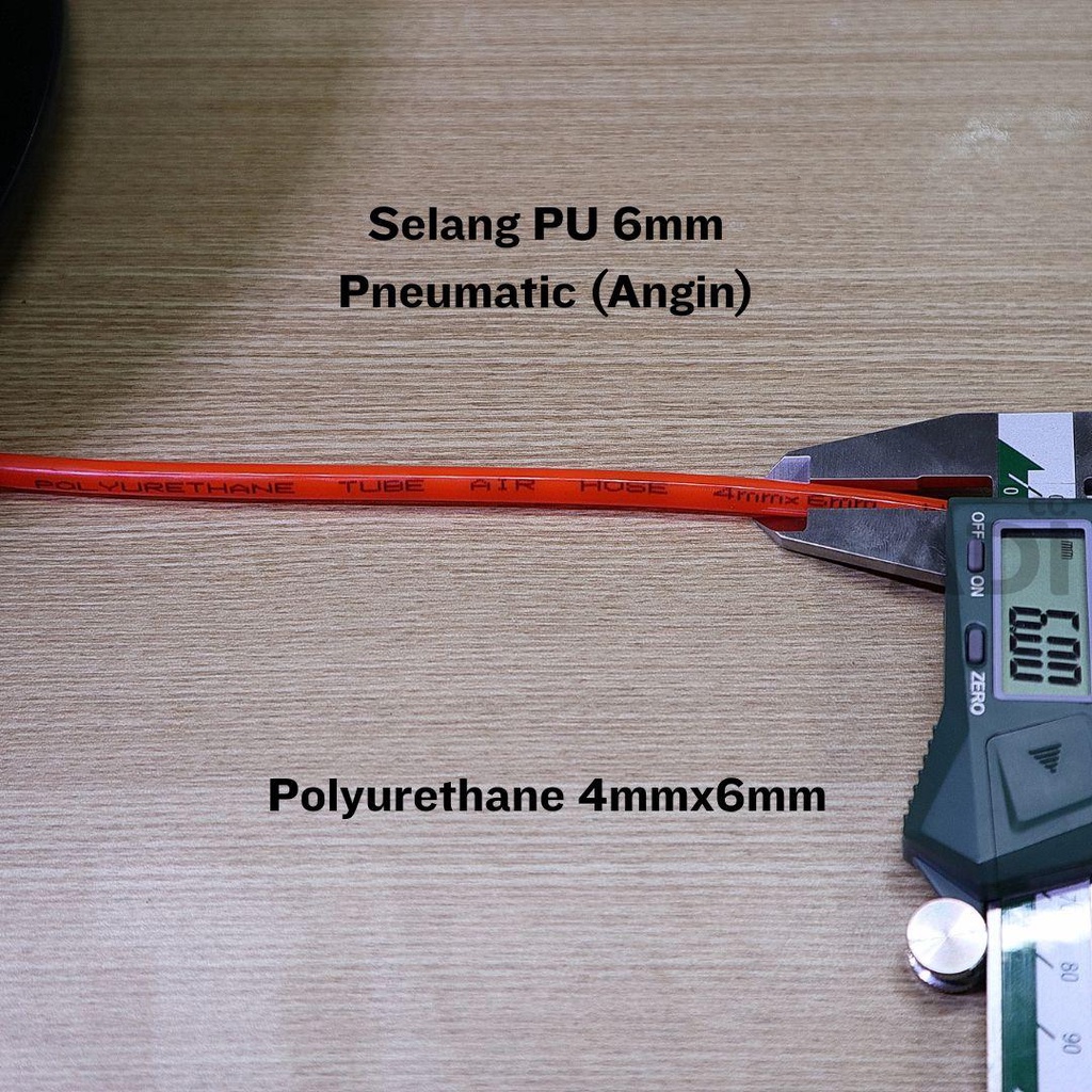 Selang PU 6mm Pneumatic meteran